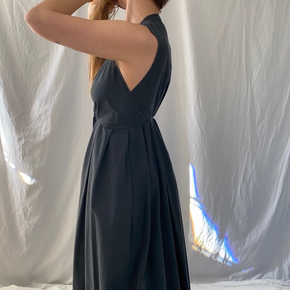 The Edo Dress in ink black by SHAINA MOTE s/s 2015 deadstock - Picture 7 of 8